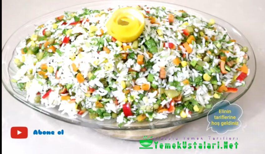 Çin Pilavı Tarifi. Salata Tarifleri