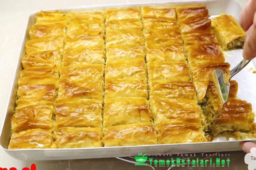 Kadayıflı Baklava Tarifi Kadayıf Sarma Nasıl Yapılır