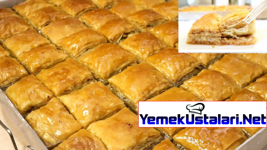 En Kolay Baklava Yöntemi Budur. Tek Tek Açmadan Hiç Oklava Kullanmadan Pratik Baklava Tarifi