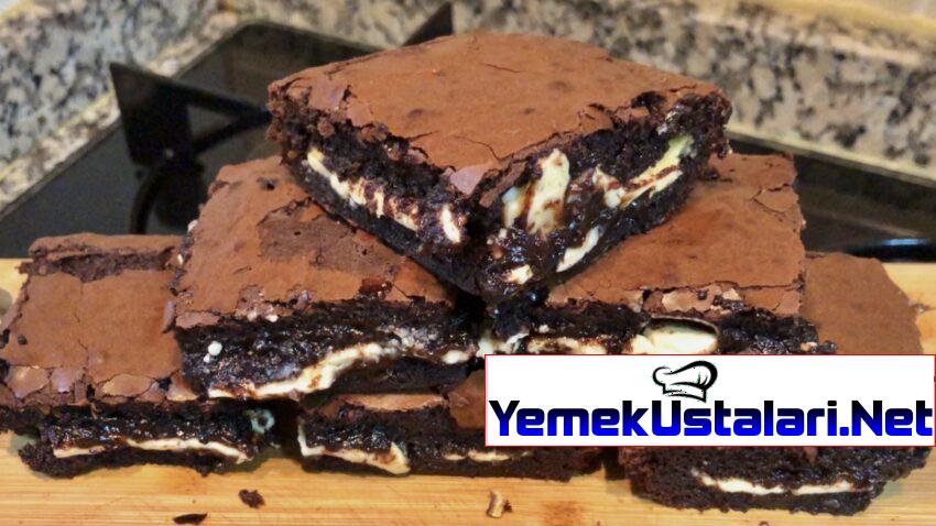 Favori Tatlınız Olacak❗️ Beyaz Çikolatalı Brownie 🍫