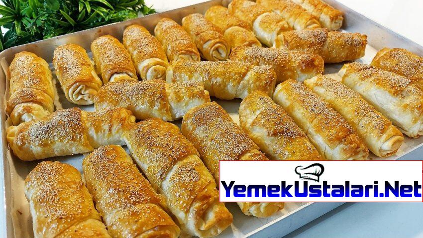 Hazır Yufkadan El Açması Tadında Çıtır Çıtır Unlu Börek Tarifi 😋İster Hemen Pişir İster Buzluğa At 💯