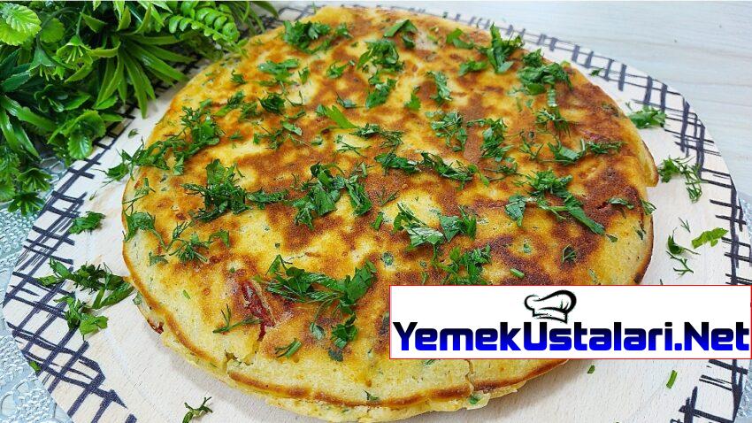 İster Çayın Yanına İster Kahvaltıya ❗ Yufkasız Tavada Börek Tarifi 😋 Doyurucu besleyici pratik 💯👌