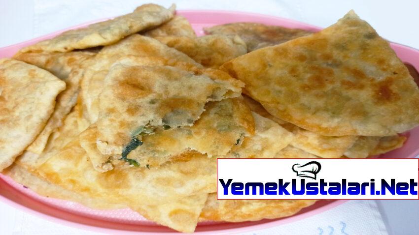 Üçgen Gözleme Tarifi – Peynirli Ispanaklı Gözleme – Gözleme Nasıl Yapılır – Börek Tarifi