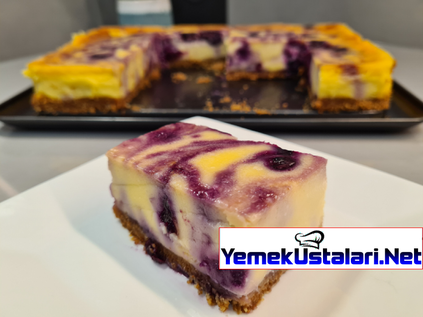 Yaban Mersinli Cheesecake Tarifi 💯