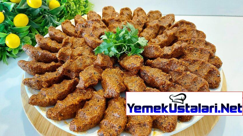 Evde Tam Ölçülü Tam Kıvamında Etsiz Çiğ Köfte ( Cevizli Köfte ) Tarifi 😋 Kolay Zahmetsiz Çiğköfte 💯