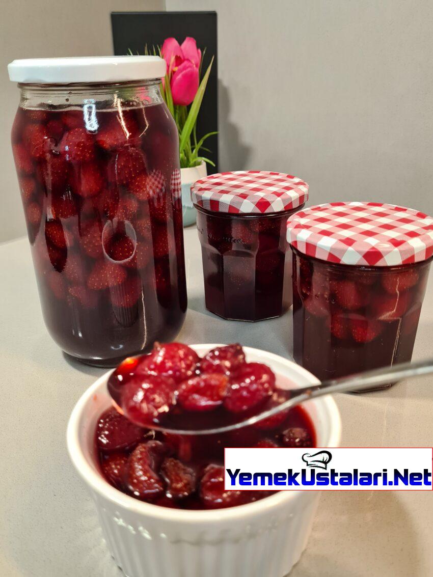 Çilek Reçeli Nasıl Yapılır 🍓💯