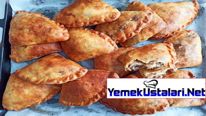 Kıymalı çörek – Kıymalı Poğaça – Üçgen poğaça – Kıymalı Börek Tarifi