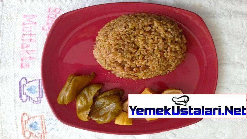 Mercimekli Firik Pilavı – Firik Pilavı Tarifi – Firik Pilavı Nasıl Yapılır