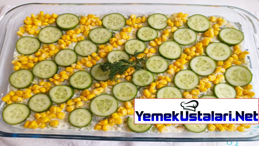 Yaza Yakışacak Serin Salata – Yaz Salatası – Serin Salata – Kolay Salata