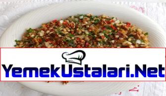 Buğday Salatası – Kolay Salata – Pratik Salata – Farklı Salata Tarifi