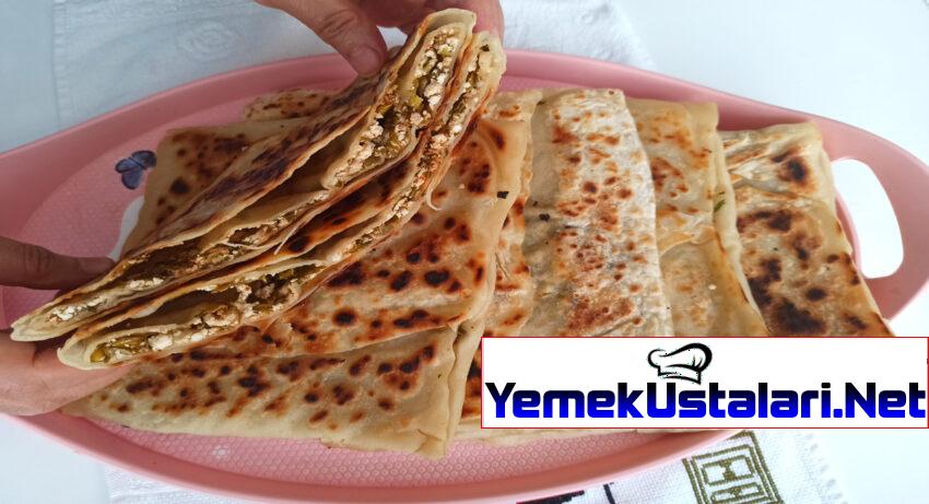 Peynirli Katmer Tarifi – Kat Kat Katmer – Peynirli Katmer Yapımı – Peynirli Börek – Peynirli Gözleme