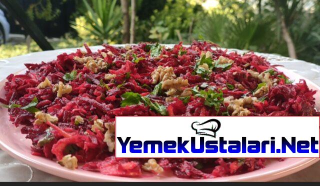 Kırmızı Pancar Salatası Tarifi