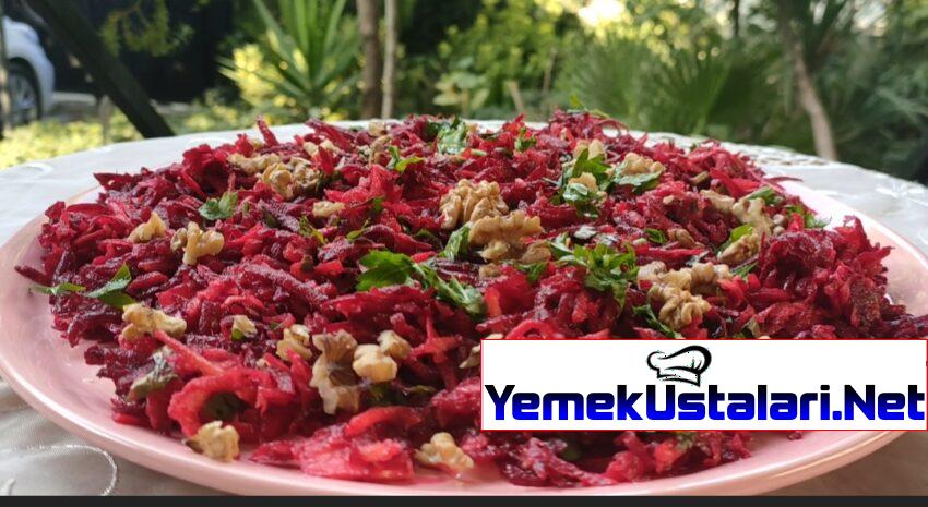 Kırmızı Pancar Salatası Tarifi