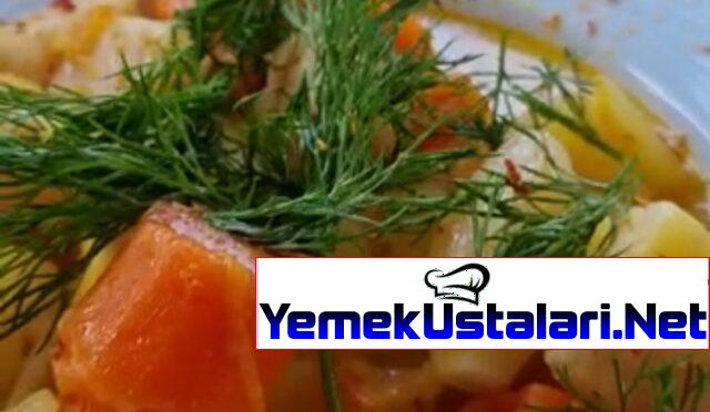 Zeytinyağlı Portakallı Kereviz Yemeği