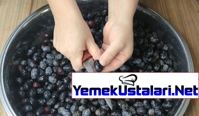 Çizme Siyah Zeytin Yapımı