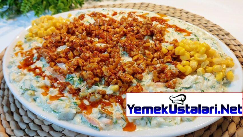 BU SALATA YEDİKÇE YEDİRİR❗Yoğurtlu Havuçlu Arpa ŞEHRİYE SALATASI  💯 😋 DENEMEYEN KALMASIN 👌